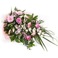 Pink &amp; White Tied Sheaf
