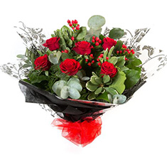 Half a Dozen Red Roses