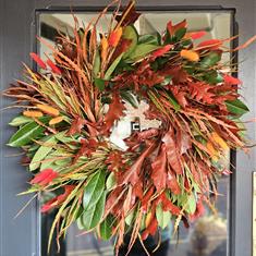 Autumn Door Wreath